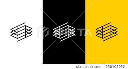Unique and modern letter S initials logo design 130108032