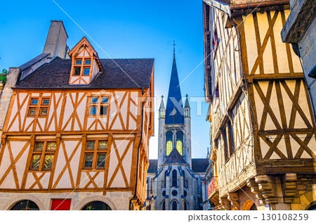 Dijon old town city historical centre, France 130108259