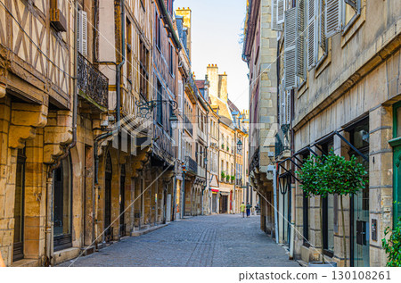 Dijon old town city historical centre, France 130108261