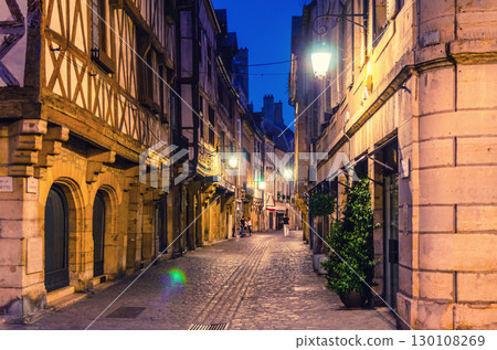 Dijon old town city historical centre, France 130108269