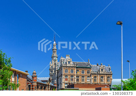 Loodswezen Pilotage Building in Antwerp city historical centre, port area in Antwerpen old town, Flemish Region, Belgium 130108373
