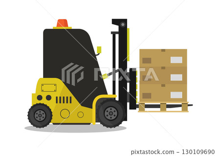 Forklift with box Forklift with box 130109690