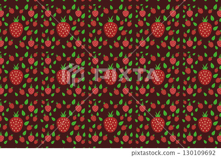 Strawberry Pattern 130109692