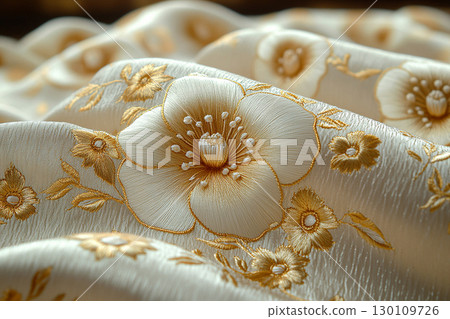 gold, background, embroidery 130109726