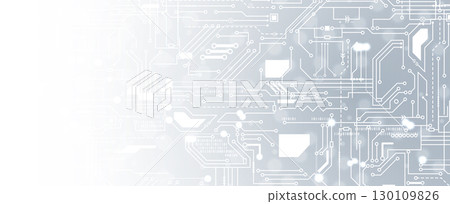 Abstract modern technology and science background for presentation 130109826