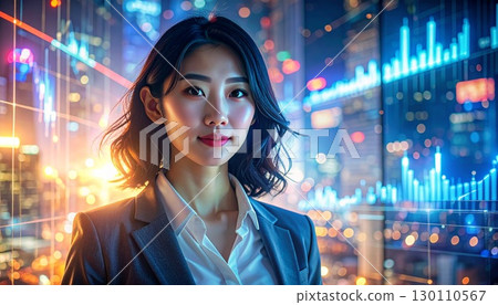 Visions of the Future: Women Business Leaders Surrounded by Data Visions of the Future: Women Business Leaders Surrounded by Data 130110567