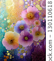 flower, backdrop, watercolor 130110618