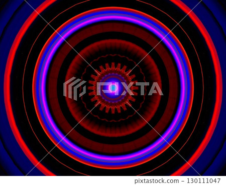 圓形漸變，中心最亮，向外逐漸變暗 130111047