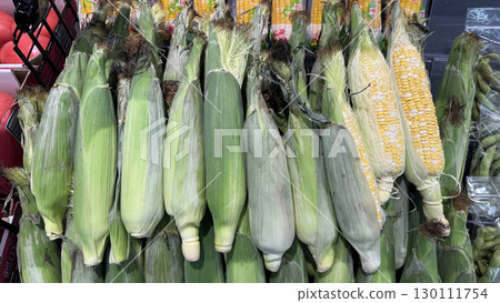 Freshly harvested corn 130111754
