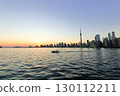 Sunset in Toronto, Canada's largest city 130112211