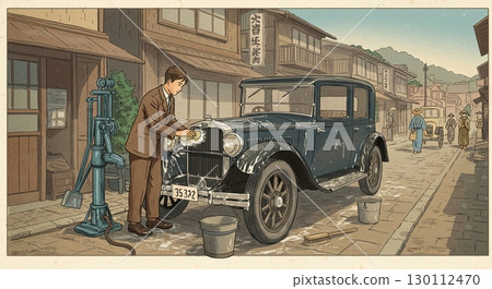 最棒的設計！大正浪漫風格的車 130112470