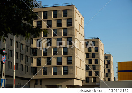 A Modern Architectural Building Featuring Unique and Striking Design Elements and Features A Modern Architectural Building Featuring Unique and Striking Design Elements and Features 130112582