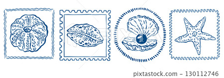 2994_frames_seashells2 130112746