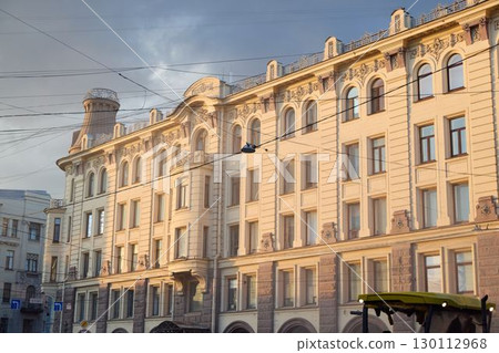 A captivating blend of historic architecture and urban design can be found in the city center 130112968