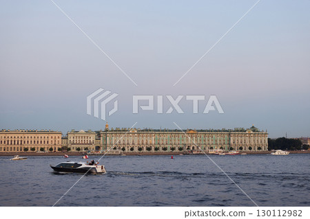 Experience a Serene and Peaceful Evening on the Beautiful Neva River in St. Petersburg 130112982
