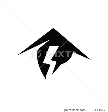 letter p logo concept simple modern design initial alphabet logo as a symbol of a business product brand illustration of a letter template with a line concept 130113527