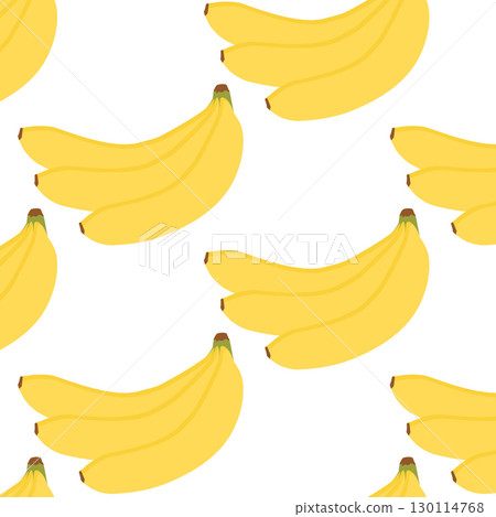 Colorful Bunch of ripe Bananas Seamless Pattern. Tropical Fruits or Kwanzaa Holidays Background idea Colorful Bunch of ripe Bananas Seamless Pattern. Tropical Fruits or Kwanzaa Holidays Background idea 130114768