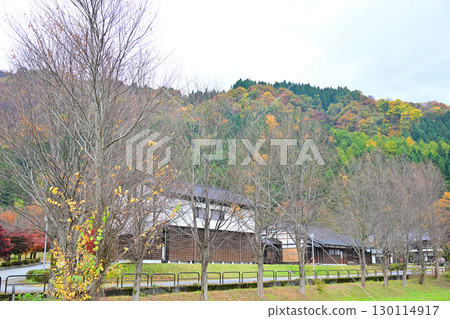 Late autumn scenery of Uonuma village, Minamiuonuma City 130114917