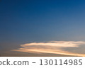 Evening sky orange 130114985