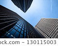 Skyscrapers towering into the blue sky: Urban geometry 130115003