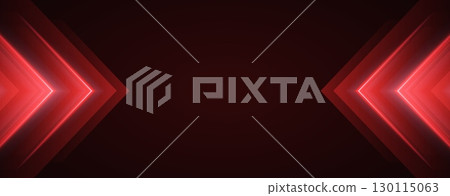Glowing red arrows background, dynamic glowing pointers backdrop, fast motion. 130115063