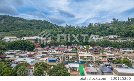 Aug 24 2025 Historic Hang Hau Village in Tseung Kwan O Hong Kong Aug 24 2025 130115200