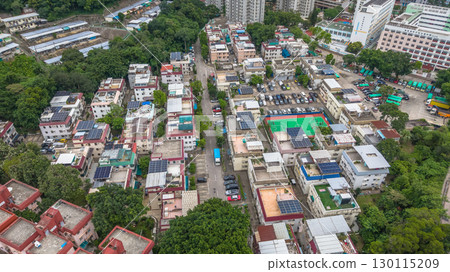 Aug 24 2025 Historic Hang Hau Village in Tseung Kwan O Hong Kong Aug 24 2025 130115209