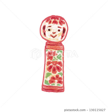 Cute illustrated kokeshi dolls from Tohoku (Miyagi Prefecture) Cute illustrated kokeshi dolls from Tohoku (Miyagi Prefecture) 130115827