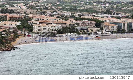 A Stunning Scenic Coastal View with Beautiful Beach and Luxurious Resorts Available A Stunning Scenic Coastal View with Beautiful Beach and Luxurious Resorts Available 130115947