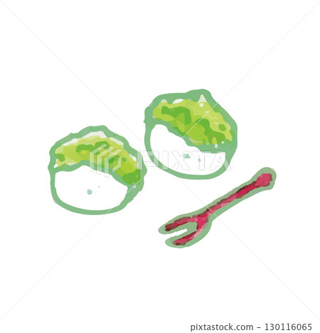 東北（宮城縣）的可愛毛毛蟲麻糬插圖 130116065