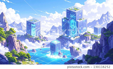 Urban cityscape and mountain landscape with a downtown Vancouver skyline Urban cityscape and mountain landscape with a downtown Vancouver skyline 130116252