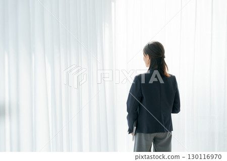 Portrait of a working woman in a suit Portrait of a working woman in a suit 130116970