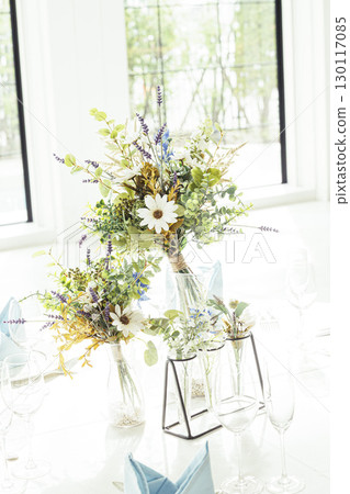 High-class atmosphere table coordination Color tree Western-style tableware image image 130117085