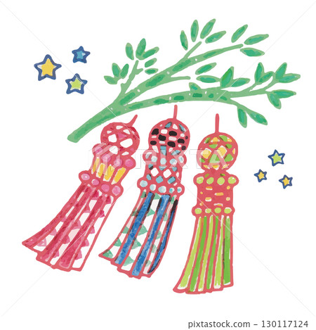 Cute illustration of Tohoku Sendai Tanabata Festival (Miyagi Prefecture) 130117124