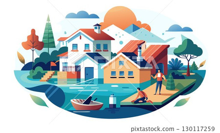 Understanding your risk of flooding is crucial in determining the appropriate level of flood insurance coverage for your property. 130117259