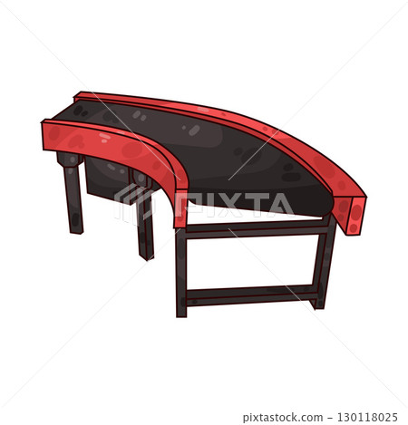 illustration of conveyor belt 130118025