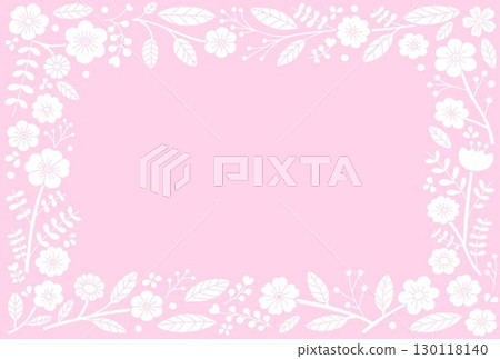 斯堪的納維亞風格花框粉紅色背景 斯堪的納維亞風格花框粉紅色背景 130118140