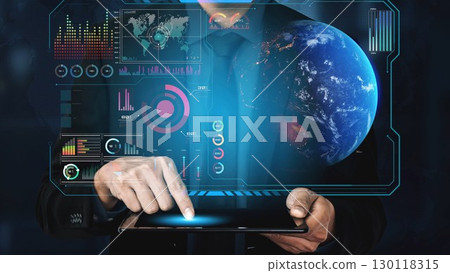 Global network connection interface show worldwide digital communication Thunk Global network connection interface show worldwide digital communication Thunk 130118315