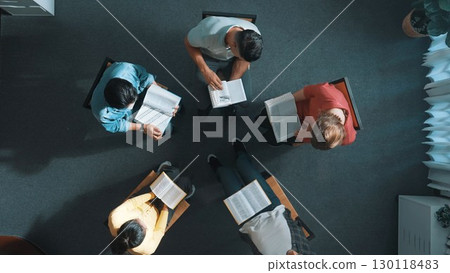 Time lapse of prayers reading at bible book and sitting in circle. Symposium. Time lapse of prayers reading at bible book and sitting in circle. Symposium. 130118483
