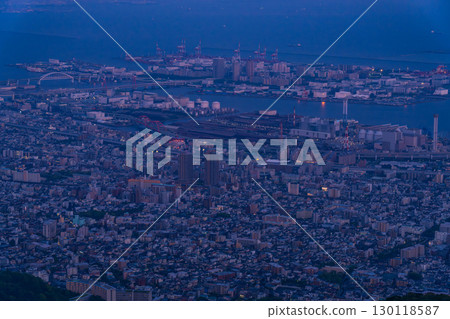 兵庫縣：日本三大夜景之一：神戶掬星台夜景 130118587