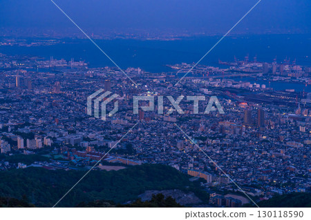 Hyogo Prefecture: One of Japan's three greatest night views: the night view of Kobe Kikuseidai 130118590