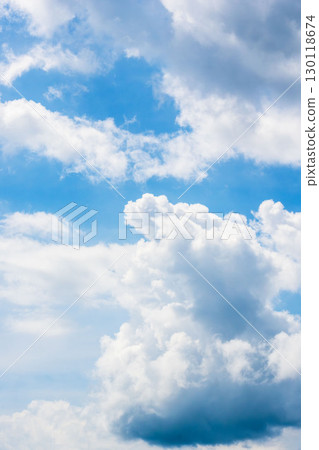 Summer sky Afternoon sky and clouds 49 130118674