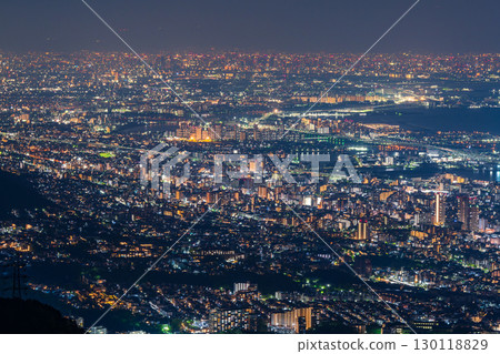 兵庫縣：日本三大夜景之一：神戶掬星台夜景 130118829