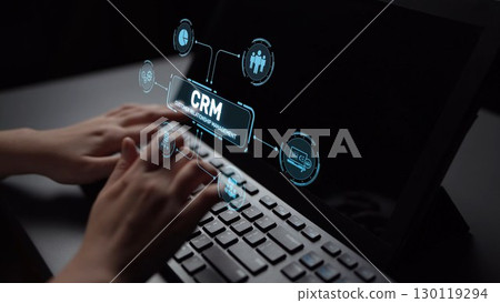 CRM Customer Relationship Management Platform with Data Analytic User Tool Muxer 130119294