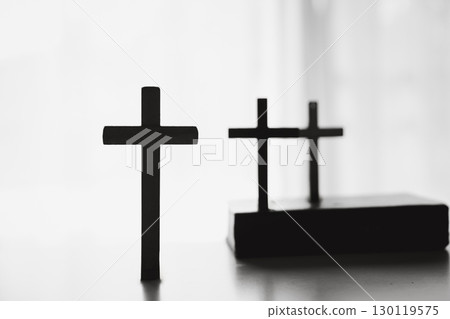 Crown of thorns is holy symbol in Christianity, representing sacrifice of Jesus Christ as described in Bible and serving as powerful reminder of faith, religion, spirituality and meaning of Easter. Crown of thorns is holy symbol in Christianity, representing sacrifice of Jesus Christ as described in Bible and serving as powerful reminder of faith, religion, spirituality and meaning of Easter. 130119575