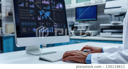 Business data dashboard provide business intelligence analytic brisk 130119611