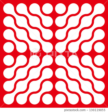 一系列圓形波浪、幾何圖案、背景材質、簡單圖案、紅色 一系列圓形波浪、幾何圖案、背景材質、簡單圖案、紅色 130119855