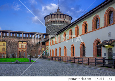 Sforzesco castle 130119955