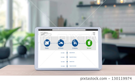 Delivery tracking system for e-commerce and brisk online business Delivery tracking system for e-commerce and brisk online business 130119974