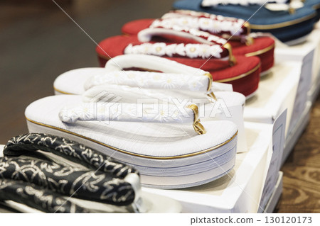 Japanese sandals Kimono image 130120173